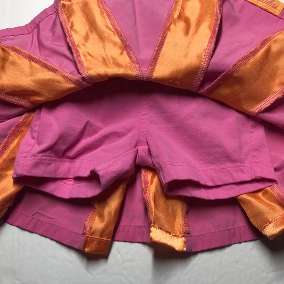 Adidas pink and orange skort size 6 months - Picture 6 of 8